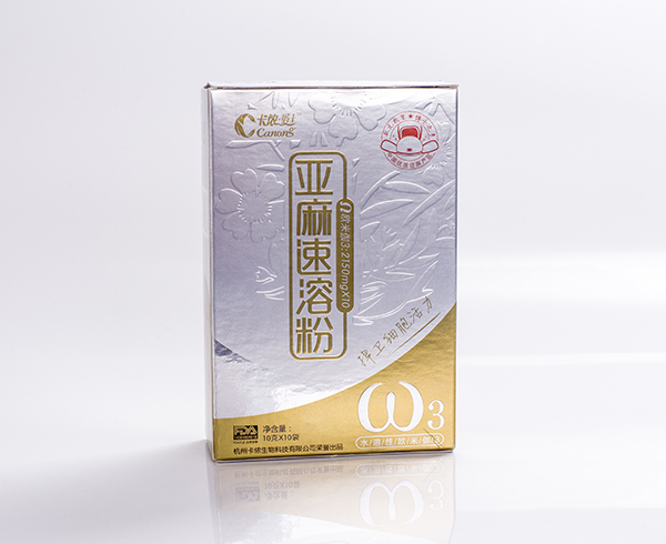 亞麻速溶粉-卡紙盒